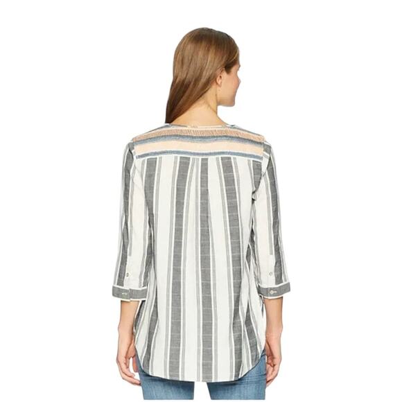 Woolrich Cleo Falls Eco Rich Tunic Shirt Organic Cotton Size Medium - Picture 3 of 10